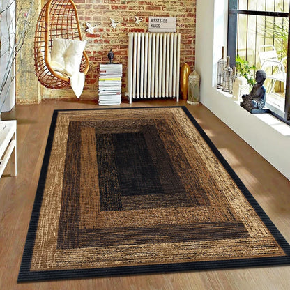 VIKAMA Nordic Style Retro Living Room Carpet Hotel Guest House Sofa Coffee Table Cushion Home Bedroom Non-Slip Bedside