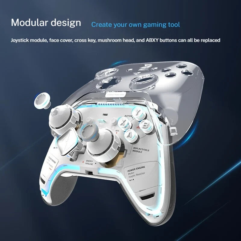 ZD Ultimate Game Controller Elite Modular Sensory Rgb Switch Phone Bluetooth Controller Ns Tablet Steam