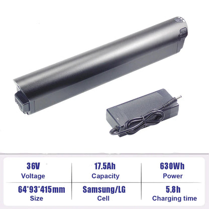 Removable Ebike Battery 48V 10.4Ah 14Ah Li-ion Battery 36V 13Ah for Vefreedom Cybervelo EK2 Pro URLIFE E26 Electric Bike