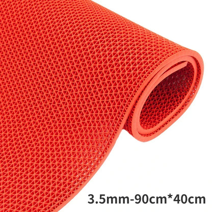 Halloween Gift Water Resistant Anti Slip Floor Mat for Bathroom Kitchen Toilet Hollow Shower Rug for Home Decoration Use Daily