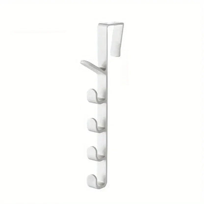 1pc Bedroom Door Hanger Clothes Hanging Rack Over the Door Plastic