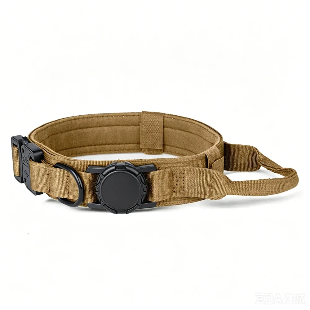 Adjustable Tactical Dog Collar Leash Harness for Medium Large Dogs Pet Accessories Durable Training Gear for German Shepherds