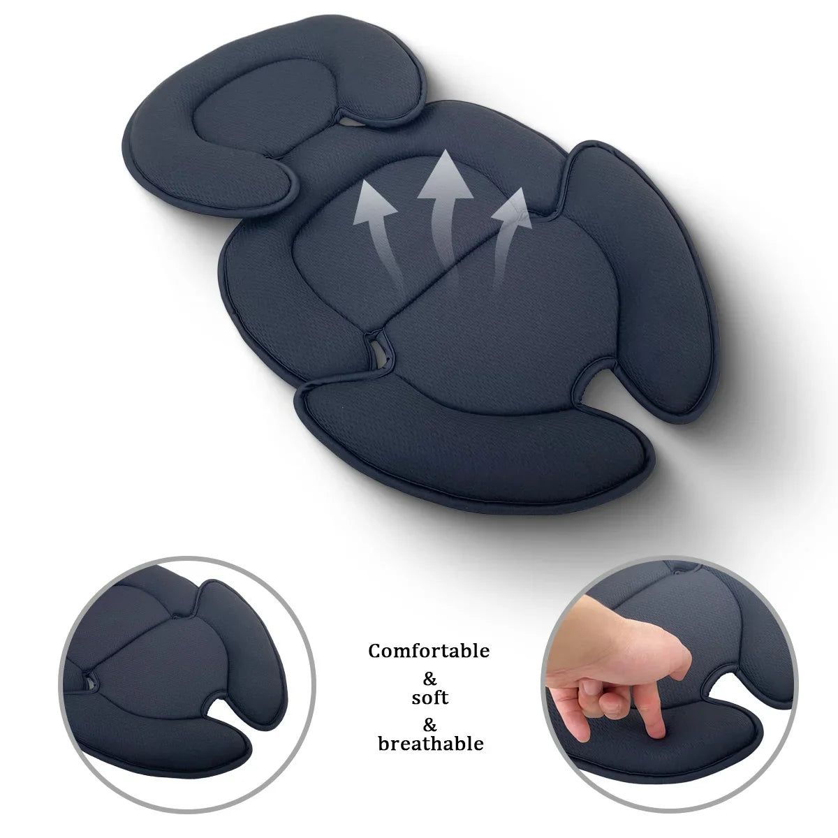 Universal Baby Stroller Seat Cushion Head and Body Support Pillow For Doona Infant Car Seat Insert Newborn Stroller Accessories