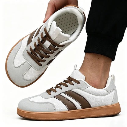 Women's Wide Foot Sports Shoes, German Training Shoes Trendy Shoes Minimalist Retro Fashion Breathable Mesh Casual Walking Shoes