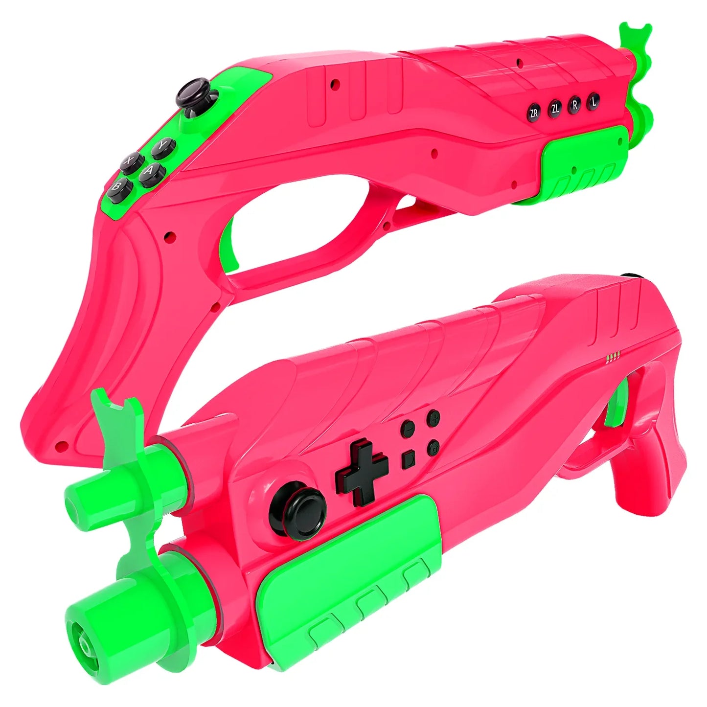 1 Pack Game Gun Controller for Switch, Ergonomic Shooting Game Gun Grip for Switch Joypad