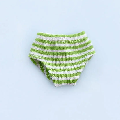 Cute OB11 Doll's Underwear DIY Elasticity Cotton Underwear 12 Colors Briefs Underwear