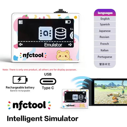 Cute For NFC Emulator Amiibo Rechargeable Switch 3DS Simulator Emulator For Kingdom Tears Simulator Emulator Switch2 Accessories