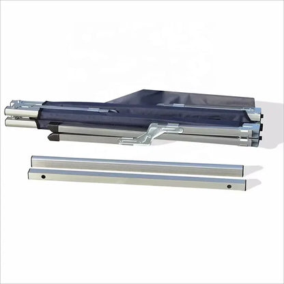for Single Person Folding Camping Cot Bed Durable Metal Reclining Portable Foldable Camp Beds Factory Wholesale for Sale
