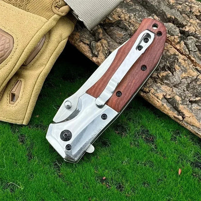 Folding Pocket Knife, EDC Knife With Pocket Clip For Men And Women, Outdoor BBQ Camping Knife, Hiking Knife, Fishing Knife