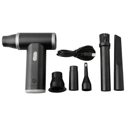 For Outdoor Camping Cordless Compressed Air Duster Outdoor Camping Essentials Aircraft Grade Fan Blades Built-in Battery 4000mAh