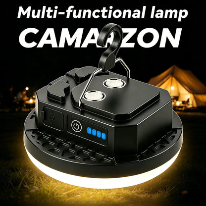 Outdoor camping light, tent light, super long battery life, rechargeable lighting, led ambient lighting, hanging camping