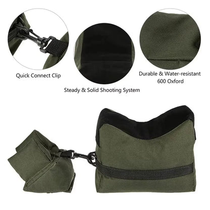 Front And Rear Bags Sandbags (Without Sand) Outdoor Camping Storage Bag Portable Item Storage And Storage Sandbags