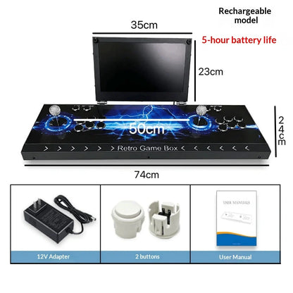 Joystick Game Console With Dual Joysticks Connected To Tv Pandora Game Console Folding Screen 0 Delay Home Nostalgic Arcade