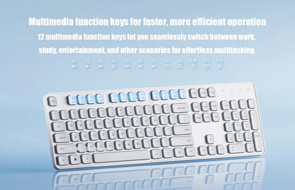 Xiaomi Wireless Keyboard and Mouse Set 3 2.4G Wireless Slim and Quiet Business Office Use Plug and Play