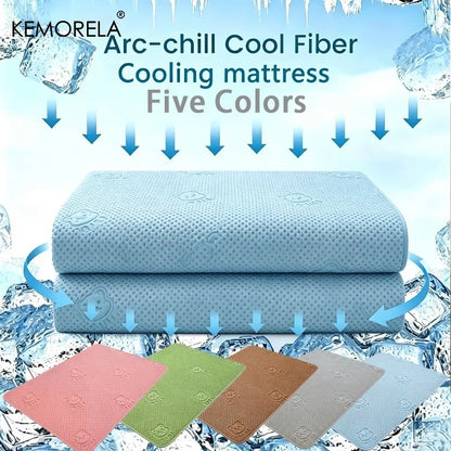 Summer New Thick Pet Cooling Pad with Cute Bear Pattern Washable Ice-Like Smooth Pet Mattress Outdoor Indoor Use For Dog And Cat