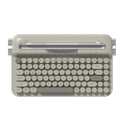 AF84 Bluetooth Wireless 2.4G Dual-mode Retro Keyboard with Multi-device Support and Built-in Slot Fixed