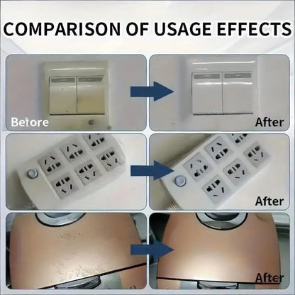 Plastic Yellowing Remover Scratch Repair - Appliances AC Units Fridge Toilet Back To White Gloss Long-Lasting Polish Clean Care*