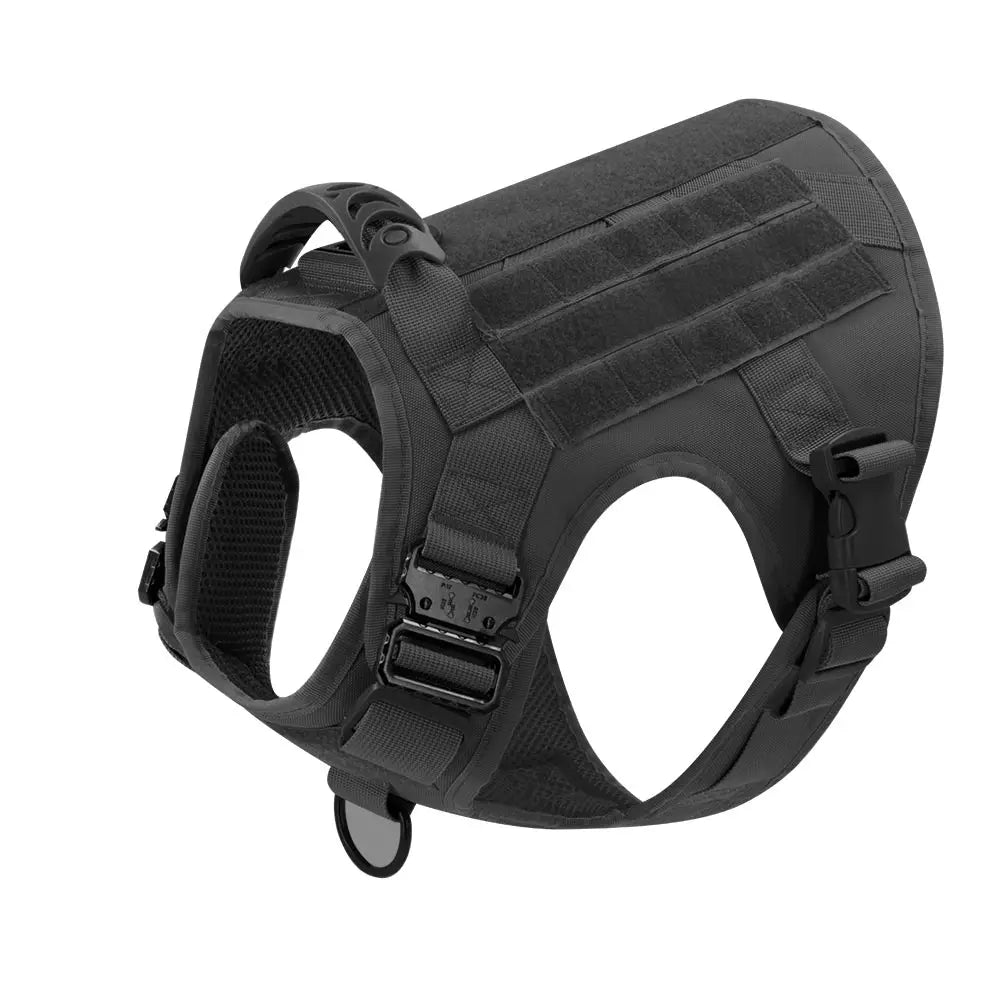 Tactical Vest Pet German Shepherd Golden Retriever Tactical Training Dog Harness and Leash Set For All Breeds Dogs