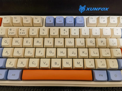 Wireless Keyboard 80 Key 80% Layout Spanish Russian Arabic Korean Keyboard Mouse Set Bluetooth 2.4G 2000mAh Type C K92 Backlight
