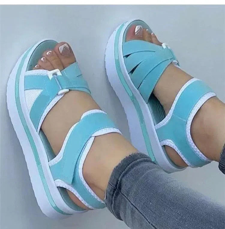Women's Wedges Platform Sandals Summer 2024 New Woman Fashion Casual Sandals Heeled Shoes Female Footwear Wedges Shoes