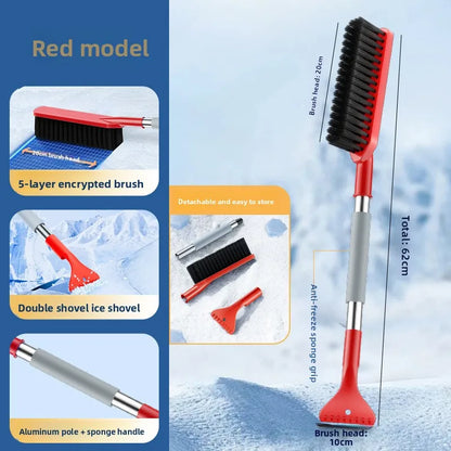NEW Car multi-functional snow removal shovel two-in-one snow removal brush for winter car ice removal brush