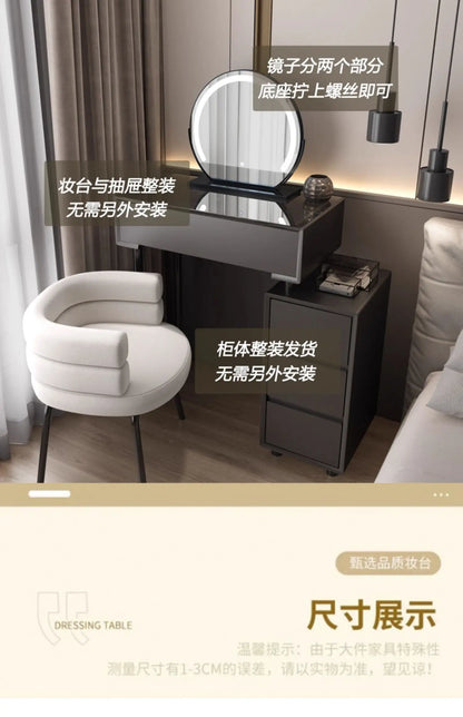 Drawer Vanity Table Accessories Drawer Storage Vanity Table Makeup Bedroom Coiffeuse Avec Miroir Et Tabouret Bedroom Furniture