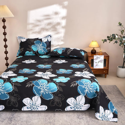 1 Piece of Printed Bed Sheet. Single Bed. Double Bed. Comfortable