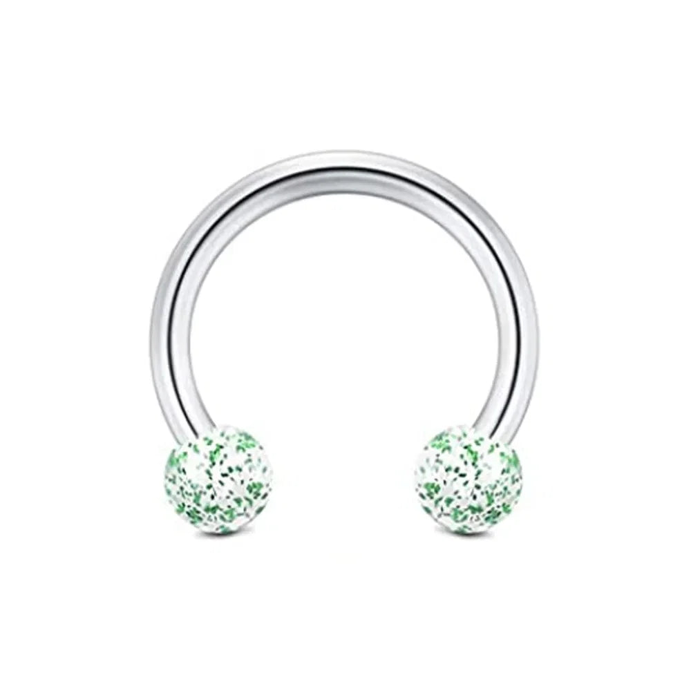 31 Styles 16G Surgical Steel 1 Pcs Nose Septum Rings Piercing Jewelry Horseshoe Cartilage Earring Eyebrow Lip Retainer 8mm 10mm