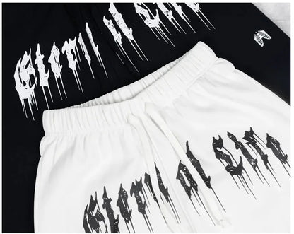 2024 European and American Men's New Year Wear Sports Pants Casual Sports Training Pants Men's Gym Pants