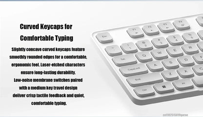 Xiaomi Wireless Keyboard and Mouse Set 3 2.4G Wireless Slim and Quiet Business Office Use Plug and Play