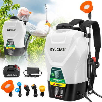 16L Garden Electric Sprayer Agricultural Irrigation Sprayer, Backpac