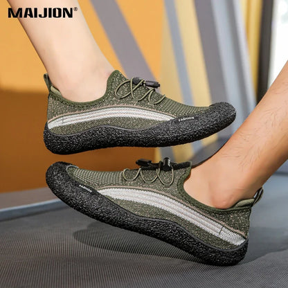 Barefoot Beach Wading Shoes Men's Quick Dry Mesh Water Sports Shoes Women Anti-slip Seaside Aqua Shoes Outdoor Wading Sneakers
