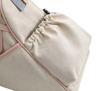 European & American Luxury Diaper Bag Kit wholesale Cross‑body Mommy Bag Bottle Insulator & Changing Mat for Family Outings