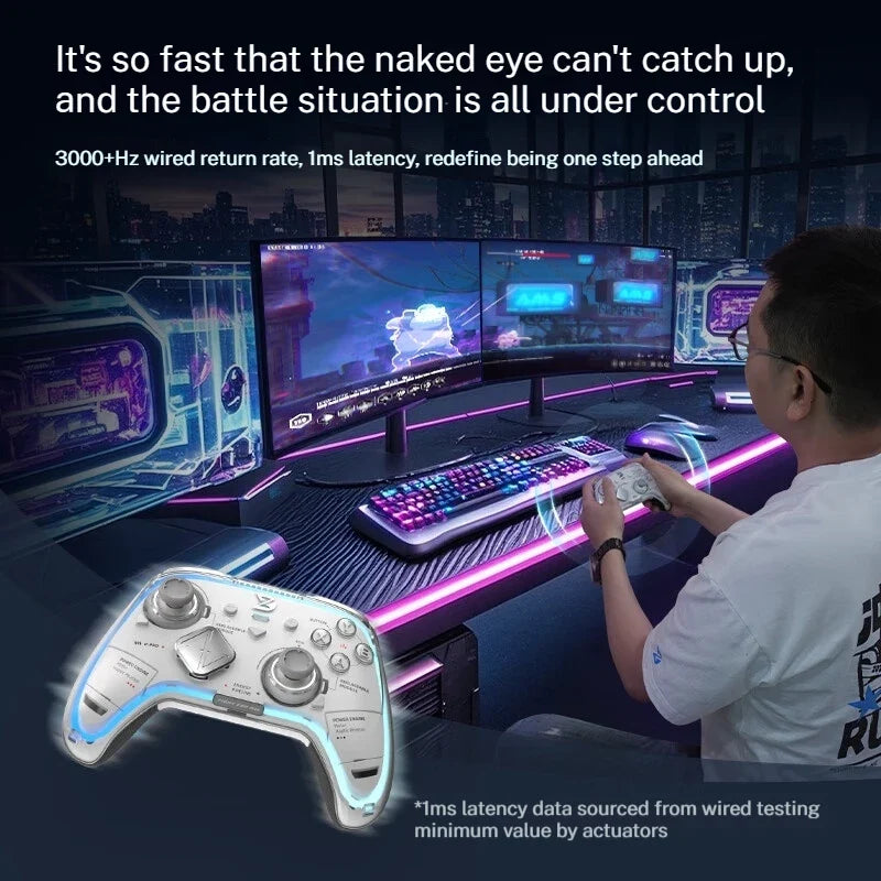 ZD Ultimate Game Controller Elite Modular Sensory Rgb Switch Phone Bluetooth Controller Ns Tablet Steam