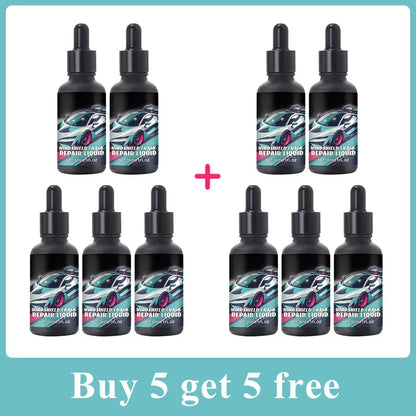 Magic Windscreen Crack Repair Set - Auto Glass Scratch Eraser for Cars Trucks Motorcycles