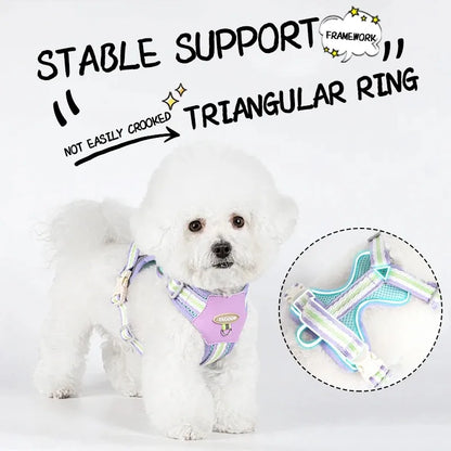 Dog Collars Leash Pet Collar Big Harness Tactical Vest Supplies Pets Dogs Things Small Accessories Cats Puppy Chest Products