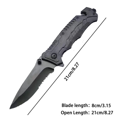 Multi functional outdoor camping knife, portable folding knife, sharp knife, suitable for outdoor camping Kitchen Fruit Knife Gi