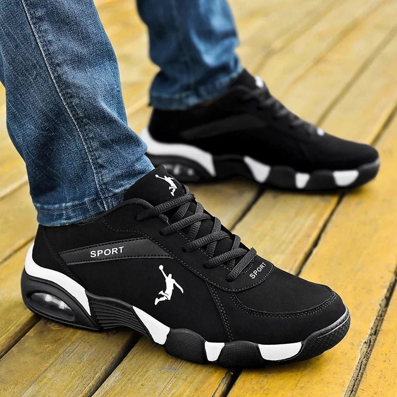 Fashion Men Professional Running Shoes Lightweight and Breathable Sneakers Lace Up Outdoor Sports Tennis Shoes New Casual Shoes