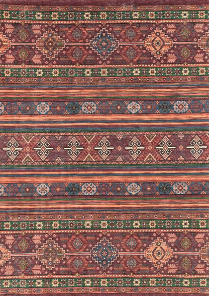 Turkish Style Red Rugs Classic Style Carpet Non Slip Living Room Rug Popular Modern Rug Ottoman Style Boho Rug Entrance Door Mat