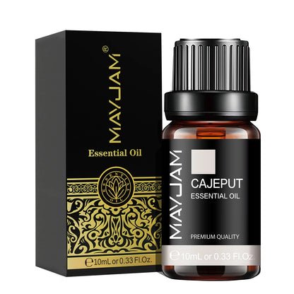 MAYJAM 10ML Essential Oil Lavender Jasmine Eucalyptus Vanilla Sandalwood Bergamot Rosemary Citronella Cinnamon Fragrance Oil