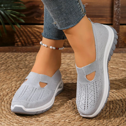 Women's Casual Sports Shoes with Breathable Mesh, Fashionable and Versatile, Soft Soles, Comfortable and Casual