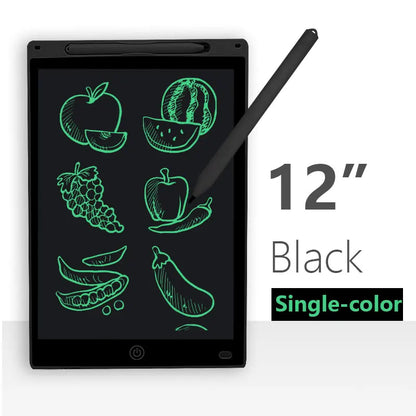 Digital LCD Writing Tablet Board 8/12 Inch Drawing Tablet Screen Kids Graphic Tablet Toys for Children