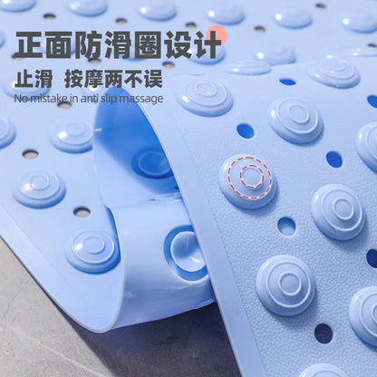 Household Bathroom Non-slip Toilet Floor Mat Toilet Anti-drop Mat Bathtub Massage Mat