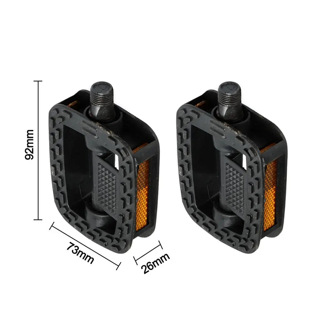 1 Pair E-bike Folding Pedals Anti-slip Refitting Platform Pedal Scooter Parts Electric Bicycle Accessories Cycling Supplies
