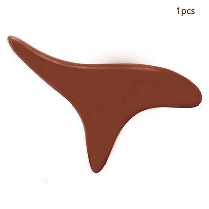 Wooden Triangular Bird Massage Stick Foot Gua Sha And Acupressure Tool Full-Body Meridian Trigger Point Relaxation Device