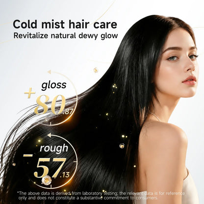 Steam Hair Straightener, Steam Sesh, Reduces Damage, Nourishes Hair & Expedites Straightening, Flat Iron with Press Smooth