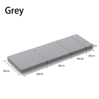Car Mattress Camping Bed  Folding Bed Travel Sleeping Pad Office Rest Mat Car Rear Sleeping Pad Folding Extension Board