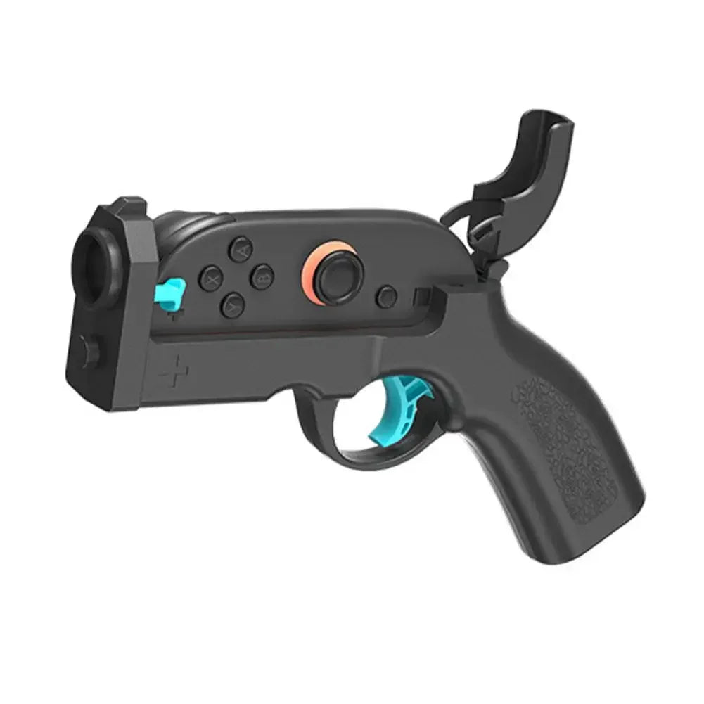 1Pair Shooting Game Gun For Switch 2 Left and Right Controller Shooting Gunstock Hand Grip For NS2 Gaming Accessories