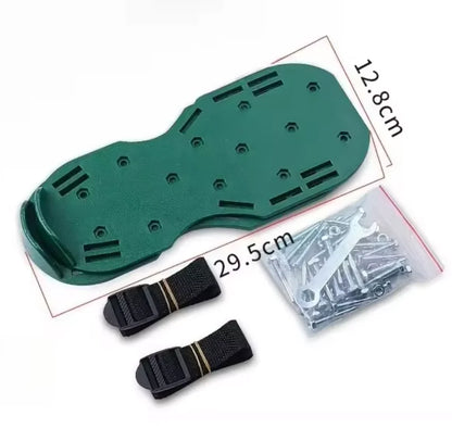 Lawn Aerator Spike Shoes with 28/36/45mm Nails for Lawn Garden Yard Soil Aerating with Adjustable Strap for Men, Woman