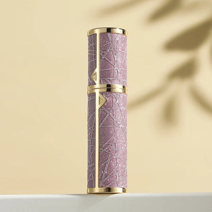 5ML Portable Compact Leather Perfume Bottle Multipurpose Sprayer Refillable Empty Perfume Atomizer for Travel Spray Bottle 1PC